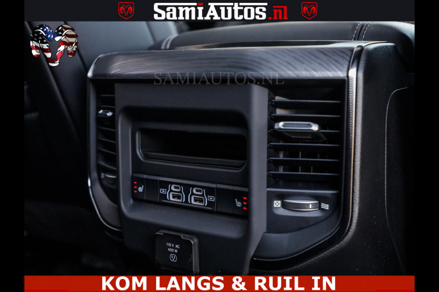 Dodge Ram GT HULK | 5.7 V8 HEMI | VIRTUAL COCKPIT | HEAD-UP | ADAPTIVE CRUISE | 360 CAMERA | TRX PACK | Comfortabele Dubbele Cabine met Royale 5 Zitplaatsen | BPM vrij | De specialist in Amerikaanse pick‑ups in Nederland en Europa.