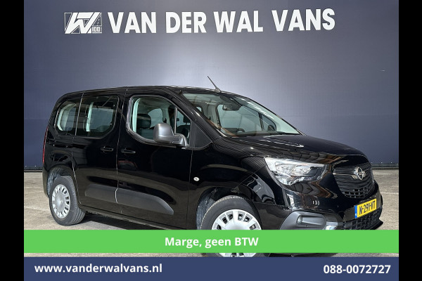 Opel Combo Life 1.2 Turbo 131pk *Marge, GEEN BTW* Automaat 5 Persoons Benzine L1H1 Euro6 Airco | 5-Zits | Navigatie | Apple Carplay Android Auto, Cruisecontrol, Trekhaak, Parkeersensoren, Achterklep, Dubbele Cabine