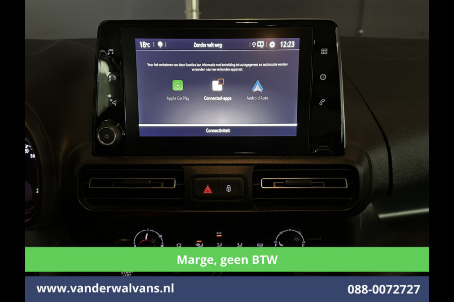 Opel Combo Life 1.2 Turbo 131pk *Marge, GEEN BTW* Automaat 5 Persoons Benzine L1H1 Euro6 Airco | 5-Zits | Navigatie | Apple Carplay Android Auto, Cruisecontrol, Trekhaak, Parkeersensoren, Achterklep, Dubbele Cabine
