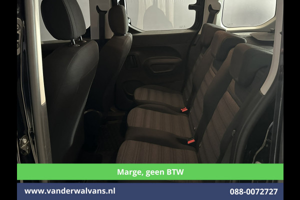 Opel Combo Life 1.2 Turbo 131pk *Marge, GEEN BTW* Automaat 5 Persoons Benzine L1H1 Euro6 Airco | 5-Zits | Navigatie | Apple Carplay Android Auto, Cruisecontrol, Trekhaak, Parkeersensoren, Achterklep, Dubbele Cabine