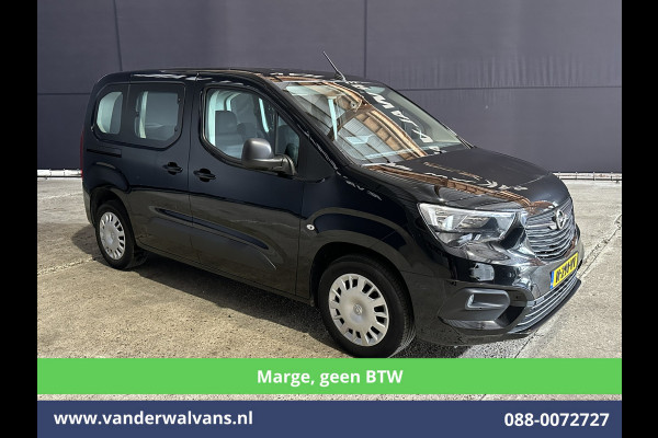 Opel Combo Life 1.2 Turbo 131pk *Marge, GEEN BTW* Automaat 5 Persoons Benzine L1H1 Euro6 Airco | 5-Zits | Navigatie | Apple Carplay Android Auto, Cruisecontrol, Trekhaak, Parkeersensoren, Achterklep, Dubbele Cabine