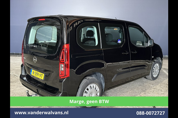 Opel Combo Life 1.2 Turbo 131pk *Marge, GEEN BTW* Automaat 5 Persoons Benzine L1H1 Euro6 Airco | 5-Zits | Navigatie | Apple Carplay Android Auto, Cruisecontrol, Trekhaak, Parkeersensoren, Achterklep, Dubbele Cabine
