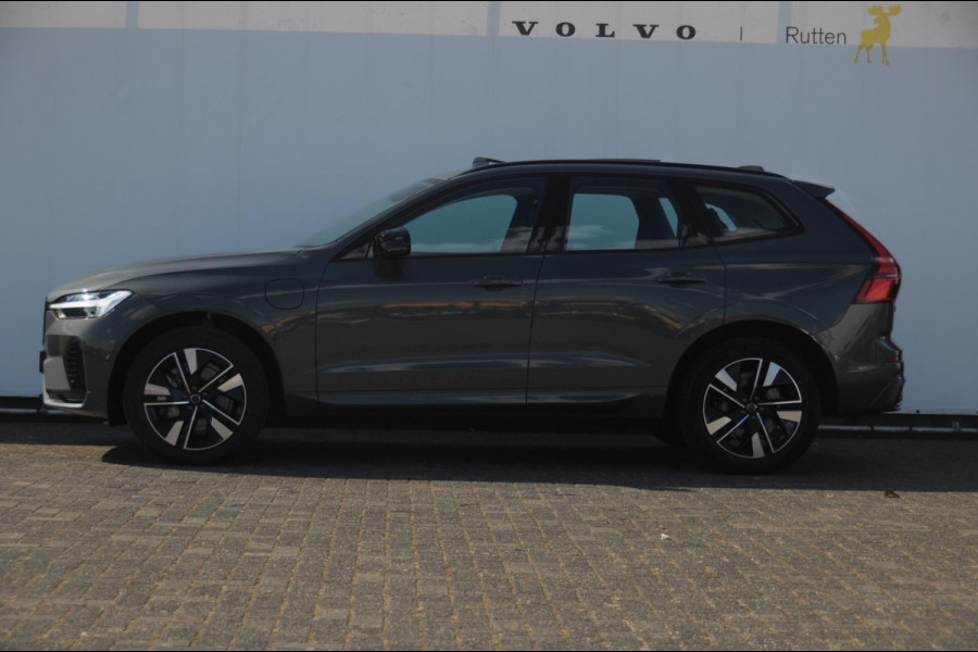 Volvo XC60 T6 350PK Automaat AWD Plus Dark / Trekhaak / BLIS / Adaptieve cruise control / Panoramadak / Apple carplay / Parkeersensoren met camera / Elektrische achterklep / Elektrische stoelen met geheugen / Stoel en stuurwielverwarming