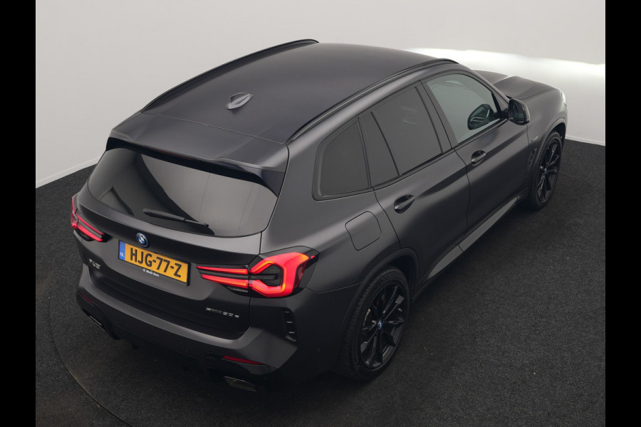 BMW X3 xDrive30e M Sport PHEV 293pk FROZEN DEEP GREY METALLIC | Head Up | Laser LED | Camera | Lederen Sportstoelen Verwarmd | Hifi Audio | Sfeerverlichting | Keyless | Blis | Apple Carplay | Navigatie | DAB | Cruise Control | 20"L.M | Plug In Hybrid |