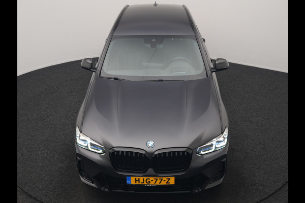 BMW X3 xDrive30e M Sport PHEV 293pk FROZEN DEEP GREY METALLIC | Head Up | Laser LED | Camera | Lederen Sportstoelen Verwarmd | Hifi Audio | Sfeerverlichting | Keyless | Blis | Apple Carplay | Navigatie | DAB | Cruise Control | 20"L.M | Plug In Hybrid |