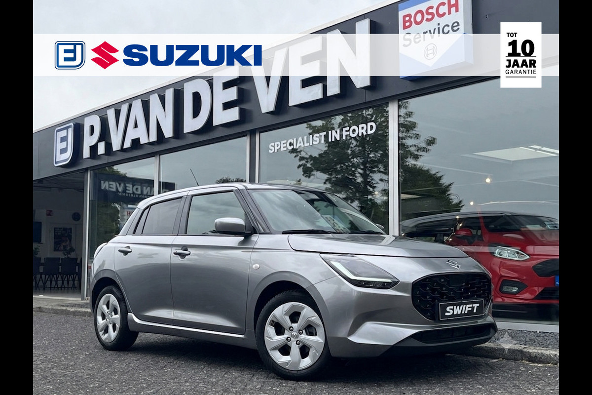 Suzuki Swift 1.2 Select Smart Hybrid CVT Automaat | Meerdere kleuren beschikbaar | €2.200,- voordeel | Adapt. Cruise | Camera | Stoelverwarming | 16'' | Dodehoek | Carplay/Android Auto | Smart Entry |