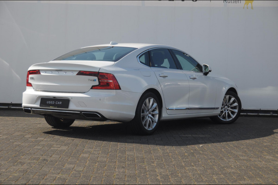 Volvo S90 T4 190PK Automaat Inscription / Adaptieve cruise control / BLIS / Elektrische achterklep / Keyless entry / Parkeersensoren met camera / Apple carplay / Stoelverwarming /