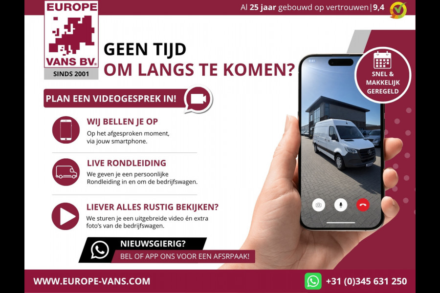 Opel Movano 2.2D 140pk Bakwagen met laadklep 1.060kg laadvermogen 08-2023