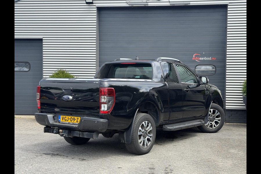 Ford Ranger 2.0 EcoBlue Wildtrak Supercab | Trekhaak | Camera | Navigatie | DAB | Stoelverwarming | Lederen Bekleding |