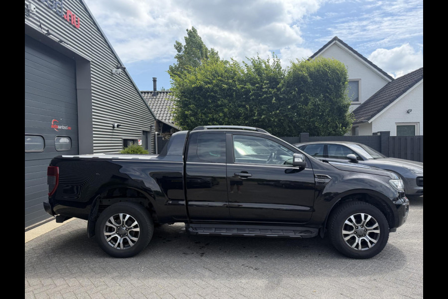 Ford Ranger 2.0 EcoBlue Wildtrak Supercab | Trekhaak | Camera | Navigatie | DAB | Stoelverwarming | Lederen Bekleding |