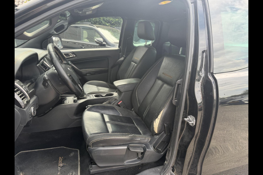 Ford Ranger 2.0 EcoBlue Wildtrak Supercab | Trekhaak | Camera | Navigatie | DAB | Stoelverwarming | Lederen Bekleding |