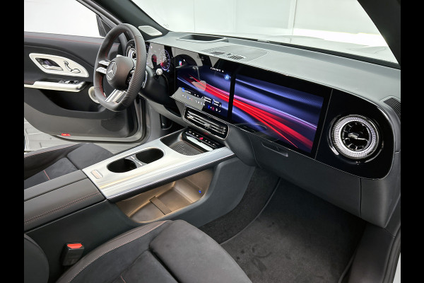 Mercedes-Benz Glb 200 Business Solution AMG 7p. 58 kWh | Premium Plus pakket | Winterpakket | Nightpakket | Parkeerpakket | Trekhaak | Sportstoelen | GUARD 360° | Vast panoramadak | Burmester® 3D surround sound system | 19” vijfspaaks AMG-velgen |