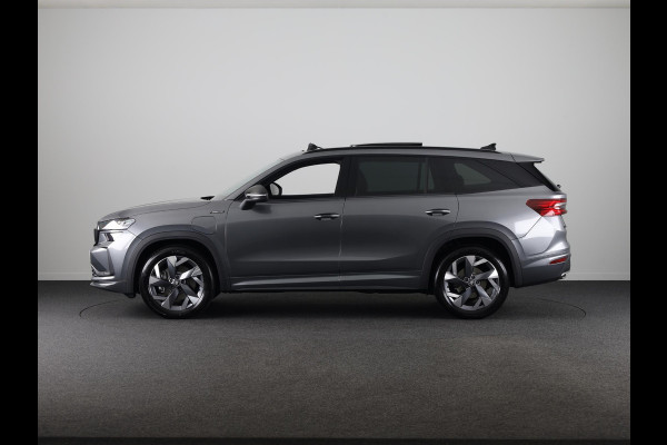 Škoda Kodiaq 1.5 TSI PHEV Sportline Business 204 pk Automaat (DSG) | Verlengde garantie | Panoramadak | Trekhaak (wegklapbaar) | Parkeersensoren | Achteruitrijcamera | Stoelverwarming v/a |