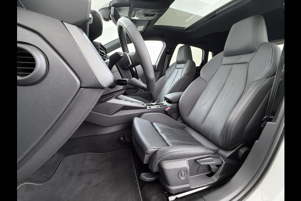 Audi A3 Sportback 45 TFSI e S edition Competition 272pk PHEV| 8.000KM!  | VAN: 44.900,- VOOR: 42.877,- | INCL. BTW | 143km RANGE WLTP!! | ADD. CRUISE | PANORAMADAK | FABRIEKSGARANTIE t/m 04-2027| MEGA COMPLETE AUTO| S-LINE BINNEN + BUITEN| LEDER|