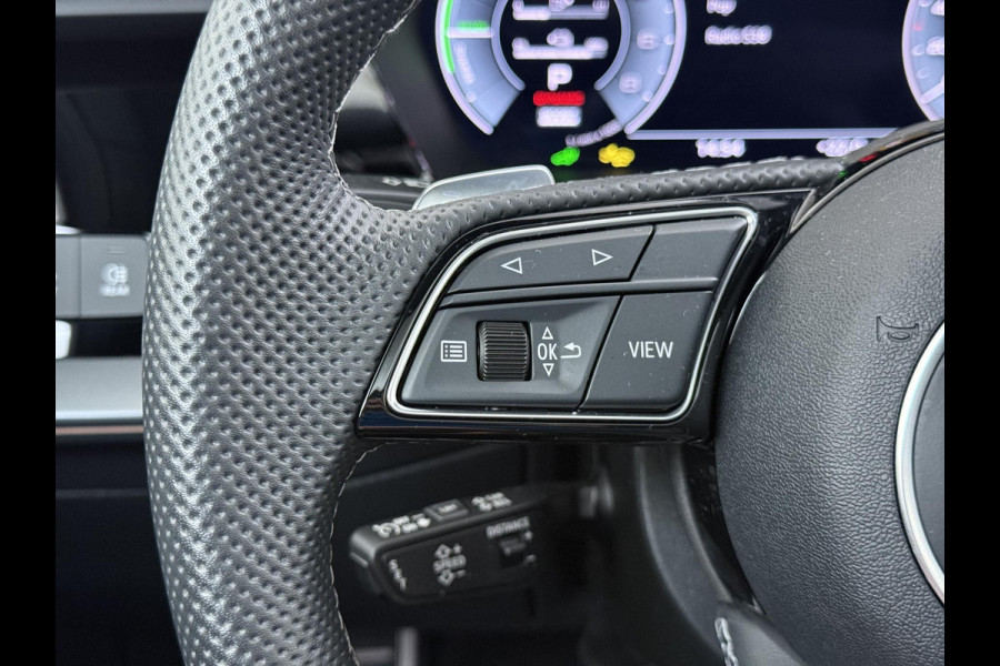 Audi A3 Sportback 45 TFSI e S edition Competition 272pk PHEV| 8.000KM!  | VAN: 44.900,- VOOR: 42.877,- | INCL. BTW | 143km RANGE WLTP!! | ADD. CRUISE | PANORAMADAK | FABRIEKSGARANTIE t/m 04-2027| MEGA COMPLETE AUTO| S-LINE BINNEN + BUITEN| LEDER|