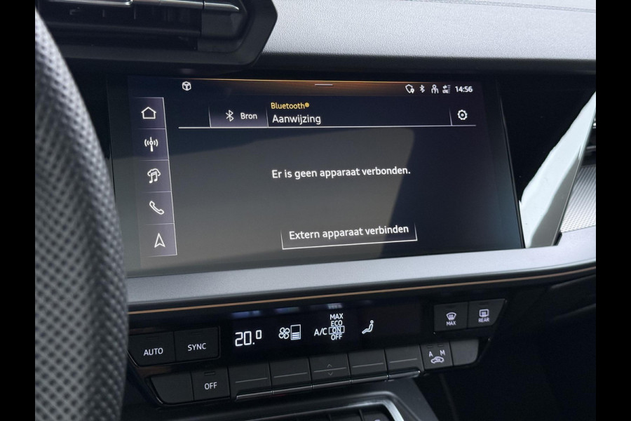 Audi A3 Sportback 45 TFSI e S edition Competition 272pk PHEV| 8.000KM!  | VAN: 44.900,- VOOR: 42.877,- | INCL. BTW | 143km RANGE WLTP!! | ADD. CRUISE | PANORAMADAK | FABRIEKSGARANTIE t/m 04-2027| MEGA COMPLETE AUTO| S-LINE BINNEN + BUITEN| LEDER|