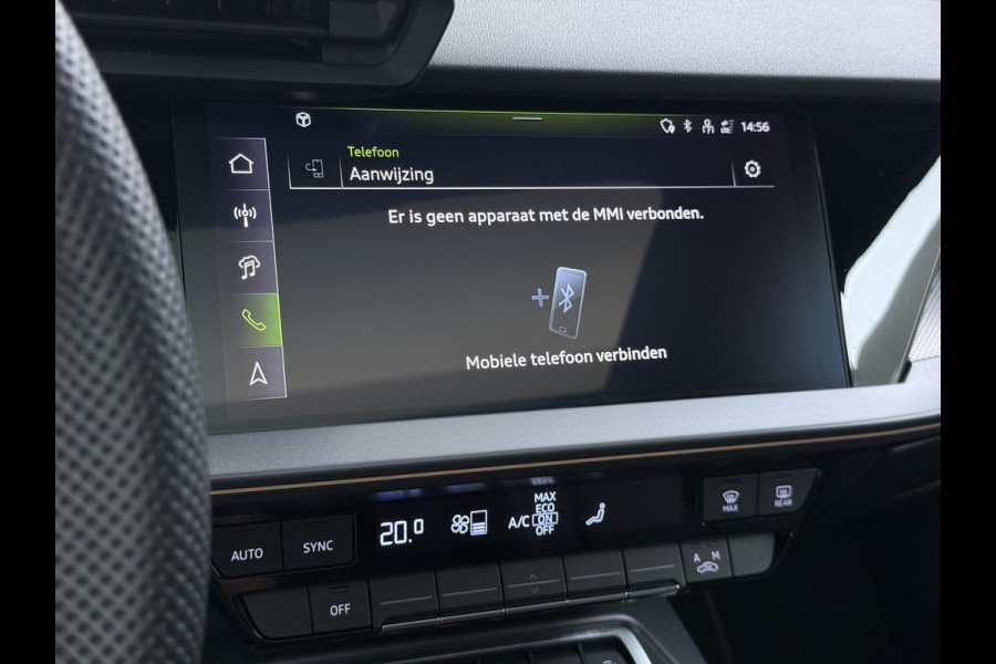 Audi A3 Sportback 45 TFSI e S edition Competition 272pk PHEV| 8.000KM!  | VAN: 44.900,- VOOR: 42.877,- | INCL. BTW | 143km RANGE WLTP!! | ADD. CRUISE | PANORAMADAK | FABRIEKSGARANTIE t/m 04-2027| MEGA COMPLETE AUTO| S-LINE BINNEN + BUITEN| LEDER|