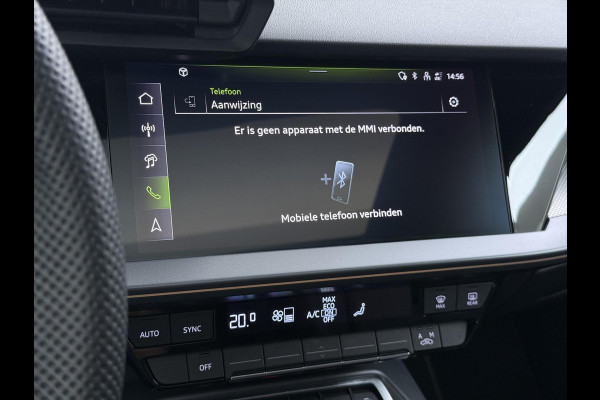 Audi A3 Sportback 45 TFSI e S edition Competition 272pk PHEV| 8.000KM!  | VAN: 44.900,- VOOR: 42.877,- | INCL. BTW | 143km RANGE WLTP!! | ADD. CRUISE | PANORAMADAK | FABRIEKSGARANTIE t/m 04-2027| MEGA COMPLETE AUTO| S-LINE BINNEN + BUITEN| LEDER|