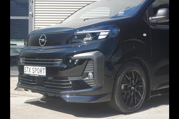 Opel Vivaro-e Dubbele Cabine 75kWh | STX Sport | Mooiste  bus van NL (!) | Lederen bekleding | Spoilerpakket | 18 inch Lichtmetalen velgen | Dynamic Comfort NAV Pakket | Winterpakket | 2x schuifdeur | Betimmering | Comfortstoelen |