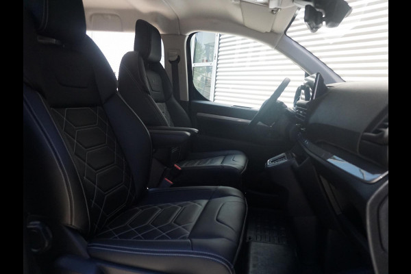 Opel Vivaro-e Dubbele Cabine 75kWh | STX Sport | Mooiste  bus van NL (!) | Lederen bekleding | Spoilerpakket | 18 inch Lichtmetalen velgen | Dynamic Comfort NAV Pakket | Winterpakket | 2x schuifdeur | Betimmering | Comfortstoelen |