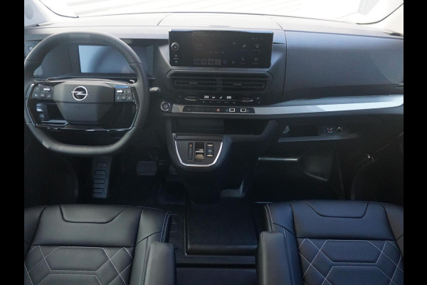 Opel Vivaro-e Dubbele Cabine 75kWh | STX Sport | Mooiste  bus van NL (!) | Lederen bekleding | Spoilerpakket | 18 inch Lichtmetalen velgen | Dynamic Comfort NAV Pakket | Winterpakket | 2x schuifdeur | Betimmering | Comfortstoelen |