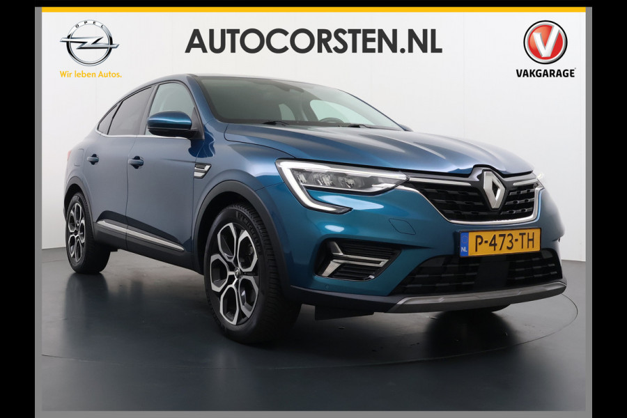 Renault Arkana 1.6 E-Tech Hybrid 145PK Automaat Trekhaak Adap.Cruise Navi Camera Ecc Apple Carplay Android Auto Intens Regen-Lichtsensor Lmv 18" Privacy Glas Pdc Bluetooth DAB Lane Assist Isofix Origineel Nederlandse Auto