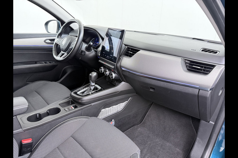 Renault Arkana 1.6 E-Tech Hybrid 145PK Automaat Trekhaak Adap.Cruise Navi Camera Ecc Apple Carplay Android Auto Intens Regen-Lichtsensor Lmv 18" Privacy Glas Pdc Bluetooth DAB Lane Assist Isofix Origineel Nederlandse Auto