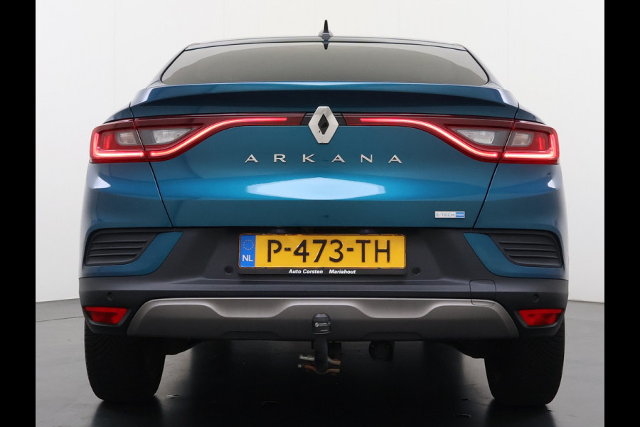 Renault Arkana 1.6 E-Tech Hybrid 145PK Automaat Trekhaak Adap.Cruise Navi Camera Ecc Apple Carplay Android Auto Intens Regen-Lichtsensor Lmv 18" Privacy Glas Pdc Bluetooth DAB Lane Assist Isofix Origineel Nederlandse Auto