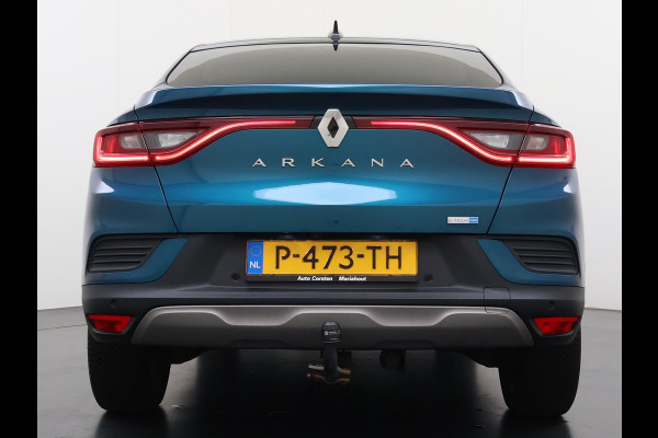 Renault Arkana 1.6 E-Tech Hybrid 145PK Automaat Trekhaak Adap.Cruise Navi Camera Ecc Apple Carplay Android Auto Intens Regen-Lichtsensor Lmv 18" Privacy Glas Pdc Bluetooth DAB Lane Assist Isofix Origineel Nederlandse Auto