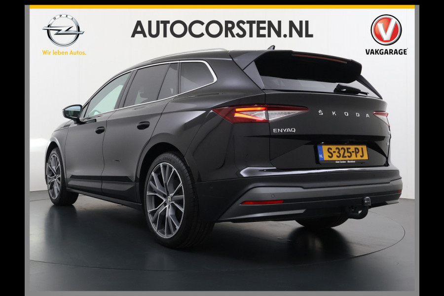 Škoda ENYAQ iV 80 SOH 95% Trekhaak 3-Zone Ecc Stuur+Stoelverwarming Lmv 21" Camera Apple Carplay Android Auto Keyless advanced Pdc Led Privacy Glas P-Assist DAB Isofix Rijstrooksensor 1.000KG Trekgewicht 1e Eigenaar Origineel Nederlandse Auto