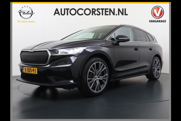 Škoda ENYAQ iV 80 SOH 95% Trekhaak 3-Zone Ecc Stuur+Stoelverwarming Lmv 21" Camera Apple Carplay Android Auto Keyless advanced Pdc Led Privacy Glas P-Assist DAB Isofix Rijstrooksensor 1.000KG Trekgewicht 1e Eigenaar Origineel Nederlandse Auto