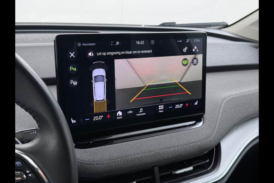 Škoda ENYAQ iV 80 SOH 95% Trekhaak 3-Zone Ecc Stuur+Stoelverwarming Lmv 21" Camera Apple Carplay Android Auto Keyless advanced Pdc Led Privacy Glas P-Assist DAB Isofix Rijstrooksensor 1.000KG Trekgewicht 1e Eigenaar Origineel Nederlandse Auto