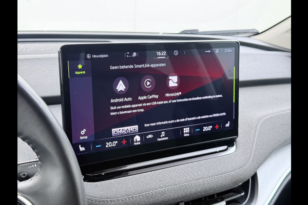 Škoda ENYAQ iV 80 SOH 95% Trekhaak 3-Zone Ecc Stuur+Stoelverwarming Lmv 21" Camera Apple Carplay Android Auto Keyless advanced Pdc Led Privacy Glas P-Assist DAB Isofix Rijstrooksensor 1.000KG Trekgewicht 1e Eigenaar Origineel Nederlandse Auto
