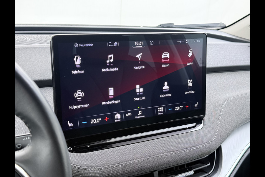 Škoda ENYAQ iV 80 SOH 95% Trekhaak 3-Zone Ecc Stuur+Stoelverwarming Lmv 21" Camera Apple Carplay Android Auto Keyless advanced Pdc Led Privacy Glas P-Assist DAB Isofix Rijstrooksensor 1.000KG Trekgewicht 1e Eigenaar Origineel Nederlandse Auto