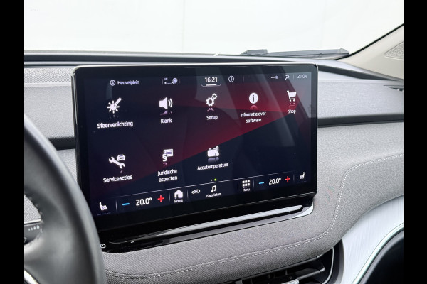 Škoda ENYAQ iV 80 SOH 95% Trekhaak 3-Zone Ecc Stuur+Stoelverwarming Lmv 21" Camera Apple Carplay Android Auto Keyless advanced Pdc Led Privacy Glas P-Assist DAB Isofix Rijstrooksensor 1.000KG Trekgewicht 1e Eigenaar Origineel Nederlandse Auto