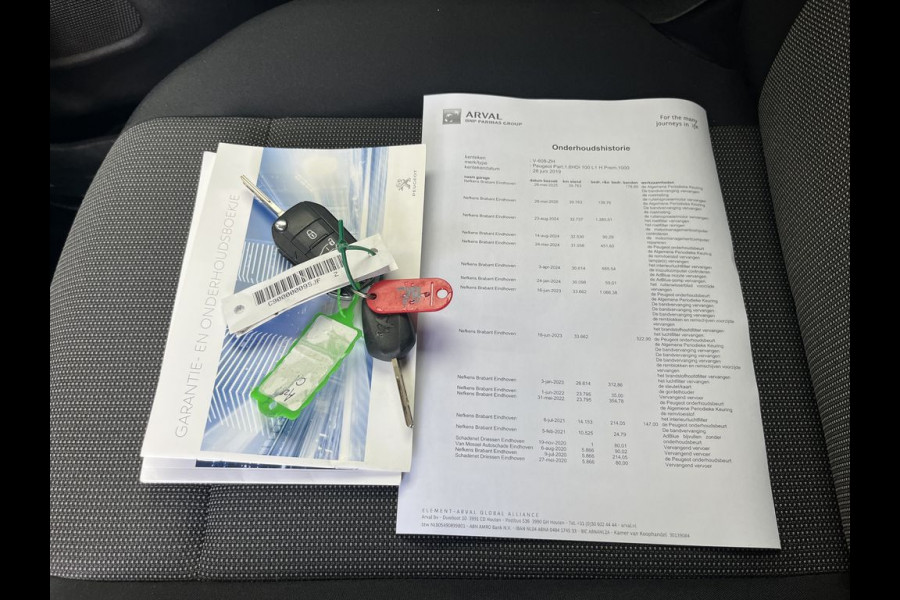 Peugeot Partner 1.6 BlueHDI 100pk Premium Lease €168p/m, Airco, Carplay, PDC, Cruise controle, Onderhoudshistorie aanwezig