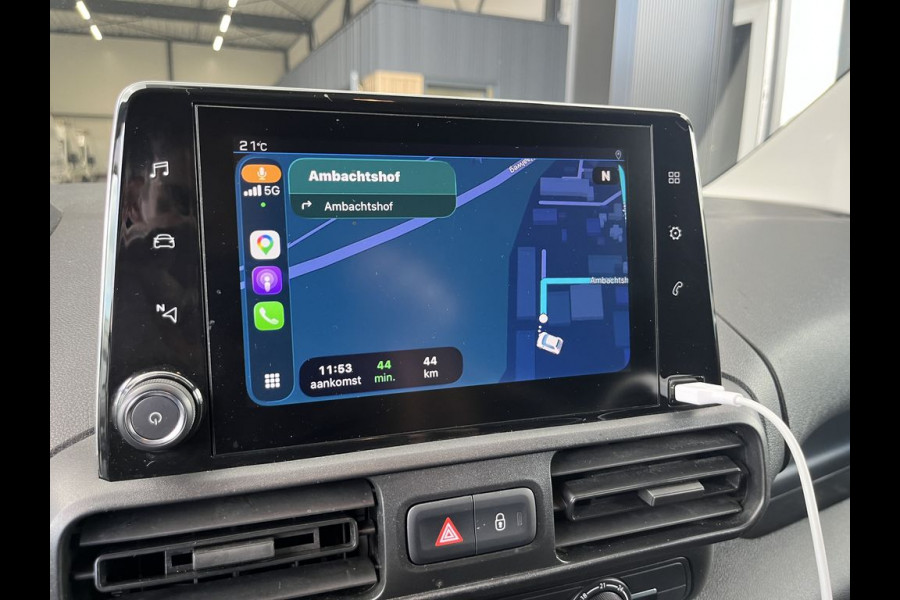 Peugeot Partner 1.6 BlueHDI 100pk Premium Lease €168p/m, Airco, Carplay, PDC, Cruise controle, Onderhoudshistorie aanwezig