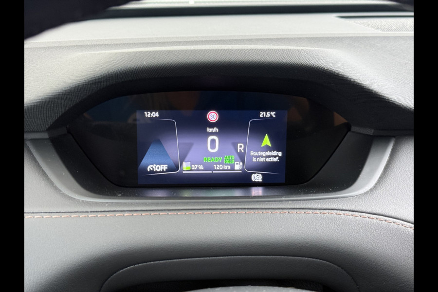 Škoda ENYAQ iV 60 Panoramadak Leder Stuur+Stoel+Achterbankverwarming 3-Zone Ecc Navi Apple Carplay Android Auto Draadloze Telefoonlader SOH 90.6% Elek.Achterklep Privacy Glas Lmv 20" Led Pdc Isofix DAB Lane Assist Dealeronderhouden Origineel Nederlandse Auto Zeer Compleet