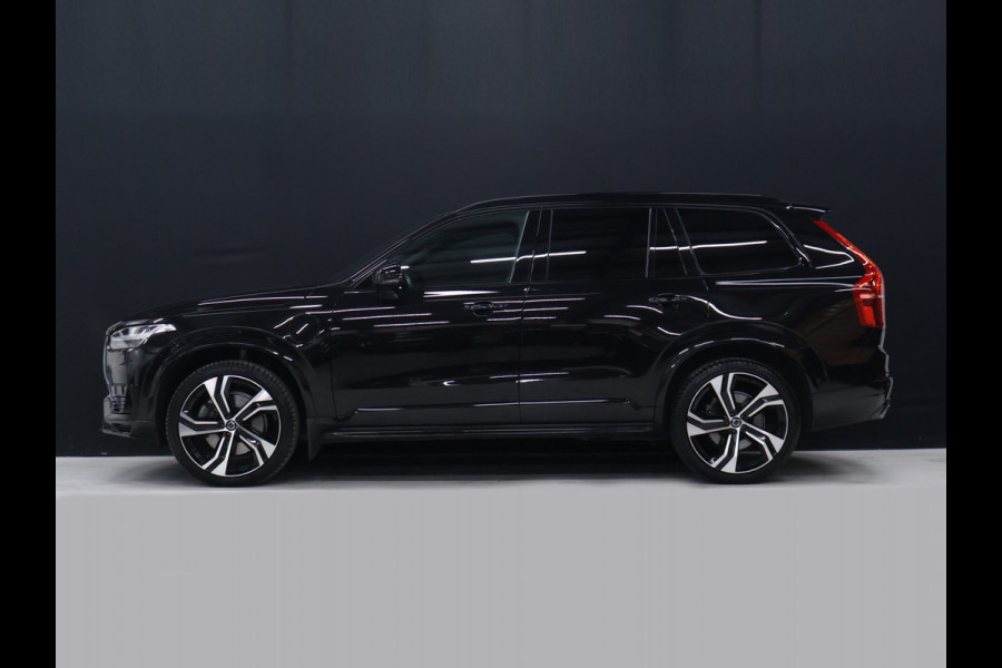 Volvo XC90 2.0 T8 Recharge AWD R-Design 7P [ADAPTIVE CRUISE, HARMAN/KARDON, MEMORY SEATS, TREKHAAK UITKLAPBAAR, STUURVERWARMING, APPLE CARPLAY, ANDROID, SFEERVERLICHTING, STOELVERWARMING, CAMERA, CLIMATE 4-ZONE, KEYLESS ENTRY
