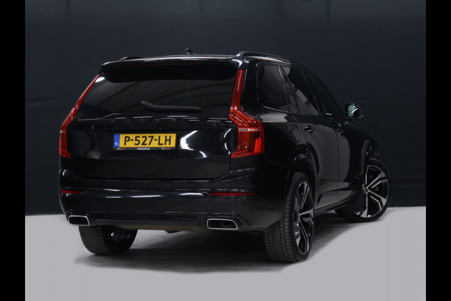 Volvo XC90 2.0 T8 Recharge AWD R-Design 7P [ADAPTIVE CRUISE, HARMAN/KARDON, MEMORY SEATS, TREKHAAK UITKLAPBAAR, STUURVERWARMING, APPLE CARPLAY, ANDROID, SFEERVERLICHTING, STOELVERWARMING, CAMERA, CLIMATE 4-ZONE, KEYLESS ENTRY