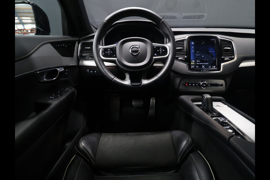 Volvo XC90 2.0 T8 Recharge AWD R-Design 7P [ADAPTIVE CRUISE, HARMAN/KARDON, MEMORY SEATS, TREKHAAK UITKLAPBAAR, STUURVERWARMING, APPLE CARPLAY, ANDROID, SFEERVERLICHTING, STOELVERWARMING, CAMERA, CLIMATE 4-ZONE, KEYLESS ENTRY
