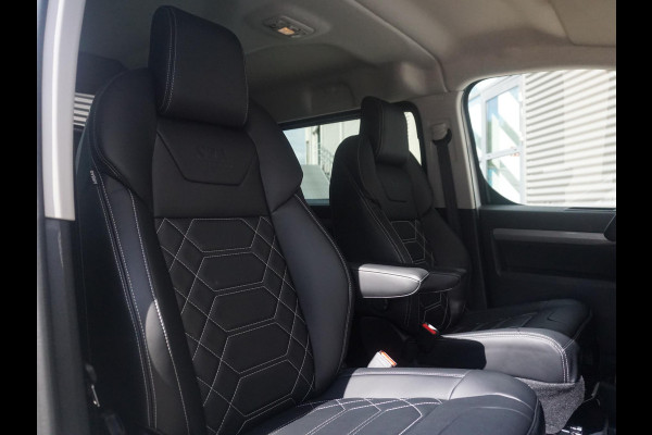 Opel Vivaro-e Dubbele Cabine 75kWh | STX Sport | Mooiste  bus van NL (!) | Lederen bekleding | Spoilerpakket | 18 inch Lichtmetalen velgen | Dynamic Comfort NAV Pakket | Winterpakket | 2x schuifdeur | Betimmering | Comfortstoelen |