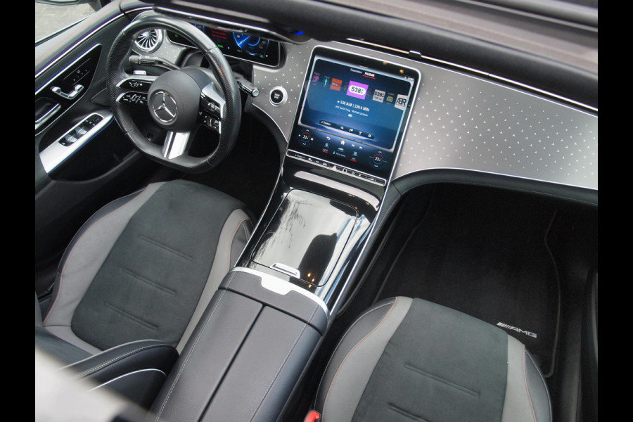 Mercedes-Benz EQE 350+ Launch Edition AMG Line 91 kWh | Panoramadak | Burmester | Camera | Sfeerverlichting | ACC |