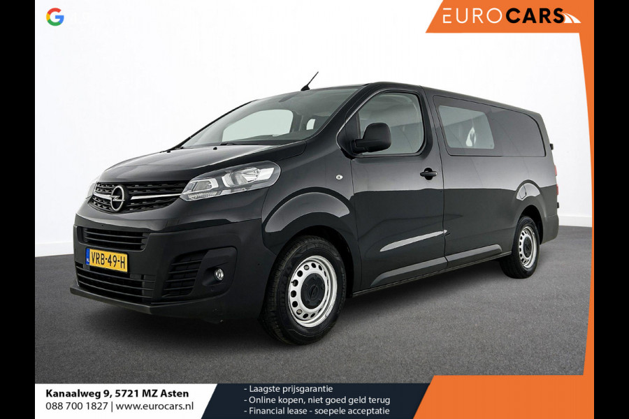 Opel Vivaro 1.5 CDTI L3H1 Edition Dubbele Cabine Airco Navigatie Bluetooth Parkeersensoren Camera Trekhaak