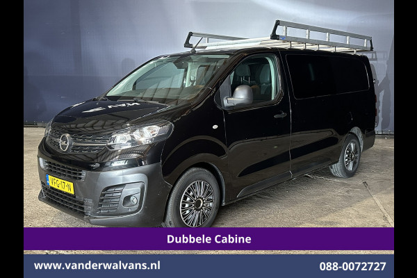 Opel Vivaro 2.0 CDTI 123pk L3H1 Dubbele cabine Euro6 Airco | 5-Zits | Camera | Navigatie | Apple Carplay Android Auto, Cruisecontrol, 2500kg Trekhaak, Parkeersensoren, Imperiaal, Trap