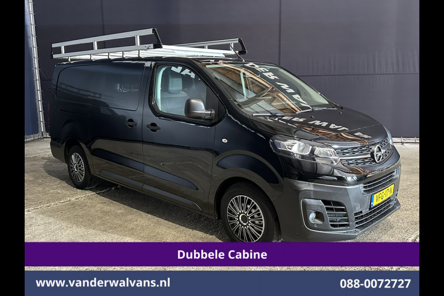 Opel Vivaro 2.0 CDTI 123pk L3H1 Dubbele cabine Euro6 Airco | 5-Zits | Camera | Navigatie | Apple Carplay Android Auto, Cruisecontrol, 2500kg Trekhaak, Parkeersensoren, Imperiaal, Trap