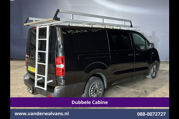 Opel Vivaro 2.0 CDTI 123pk L3H1 Dubbele cabine Euro6 Airco | 5-Zits | Camera | Navigatie | Apple Carplay Android Auto, Cruisecontrol, 2500kg Trekhaak, Parkeersensoren, Imperiaal, Trap