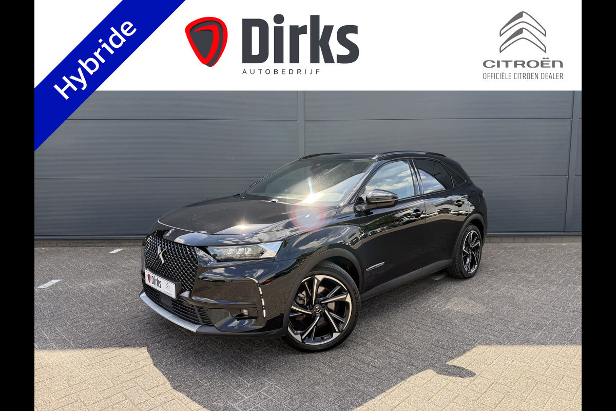 DS Ds 7 Crossback 300pk E-Tense 4x4 Louvre (Elektrisch Schuifdak - Leder incl verwarming/koeling/massage/geheugen - NightVision - Focal Electra -