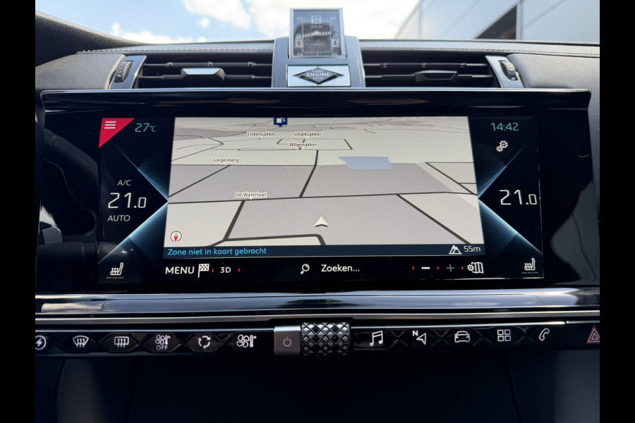 DS Ds 7 Crossback 300pk E-Tense 4x4 Louvre (Elektrisch Schuifdak - Leder incl verwarming/koeling/massage/geheugen - NightVision - Focal Electra -