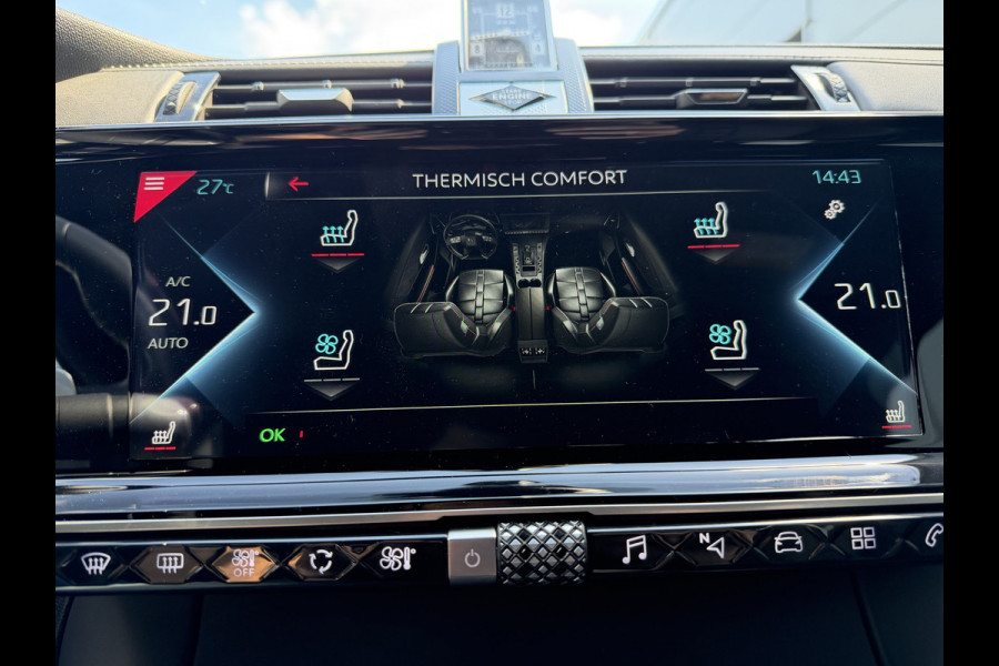 DS Ds 7 Crossback 300pk E-Tense 4x4 Louvre (Elektrisch Schuifdak - Leder incl verwarming/koeling/massage/geheugen - NightVision - Focal Electra -